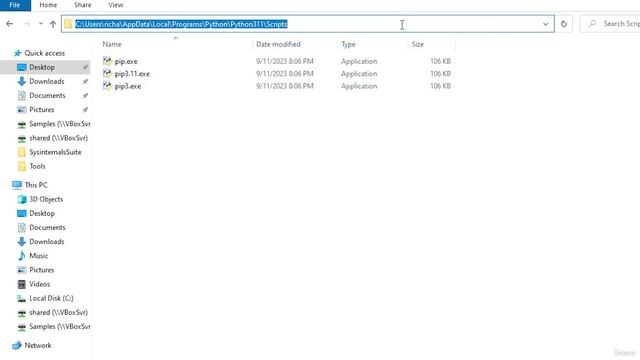 12. Packers and unpacking methods 5. Installing Python 3 and Speakeasy