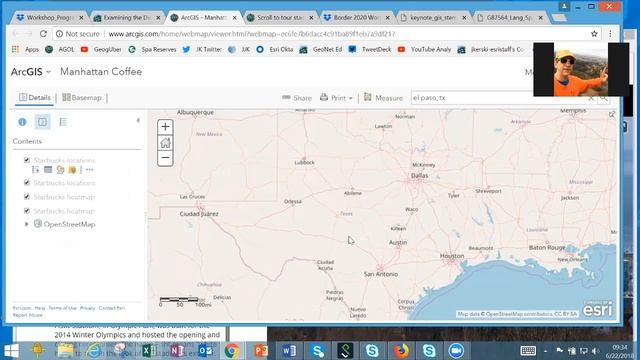 Introduction to GIS for Educators workshop Hour 1