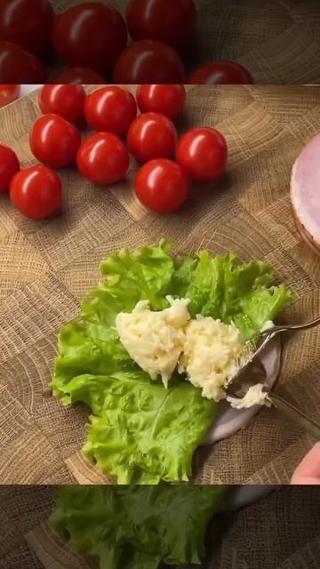 Рулетики из ветчины 😋