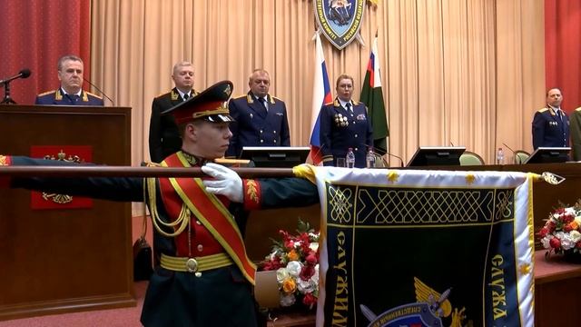 Волгоградский кадетский корпус СК РФ имени Ф.Ф. Слипченко обрел собственное знамя.