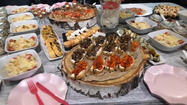 Кейтеринг на день рождения