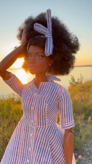 Выгуливала вчера свою дикую львицу Barbie Looks Elle #мояколлекция #коллекциякукол #барби