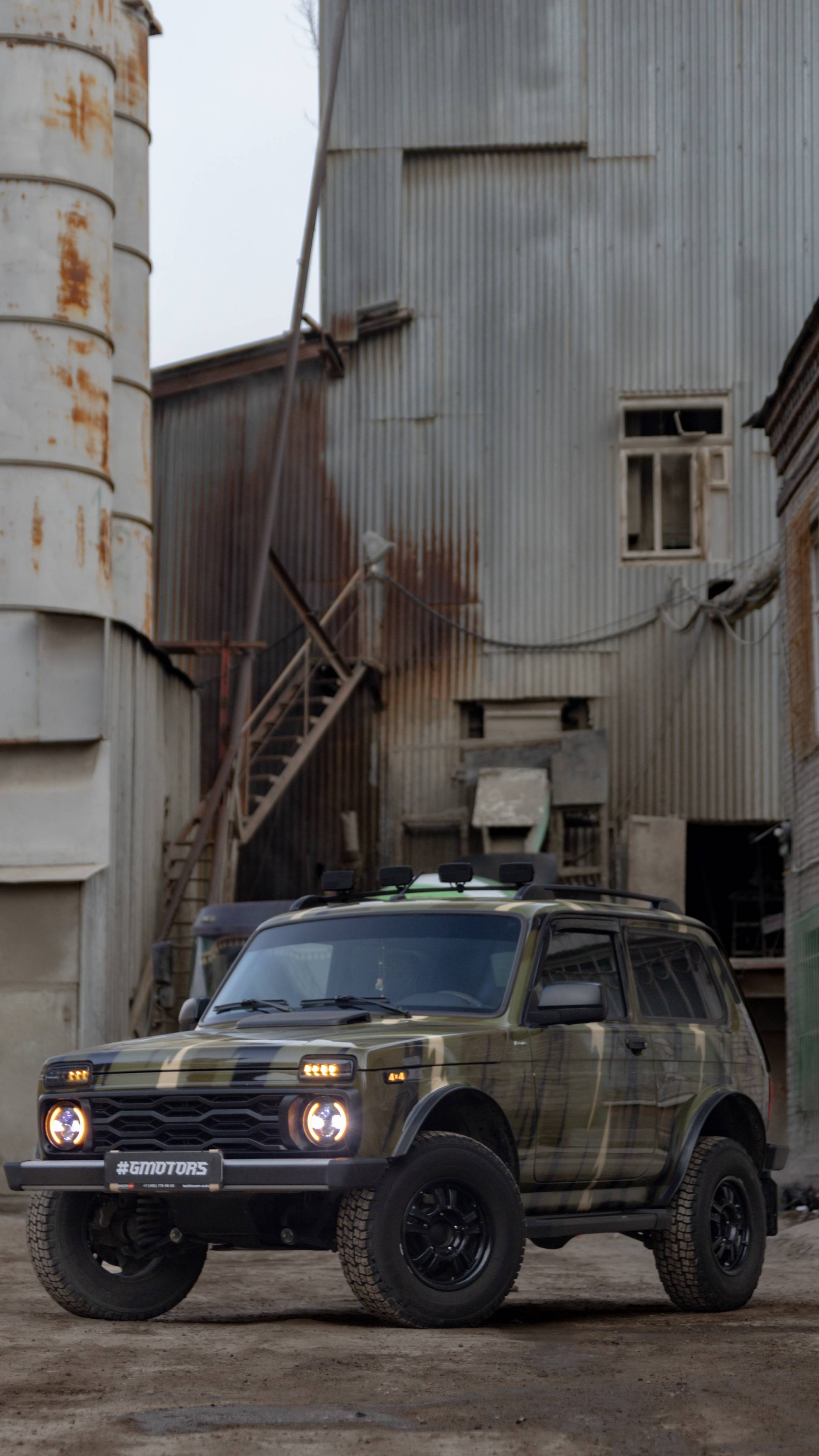 LADA Niva Legend Bronto Съёмка