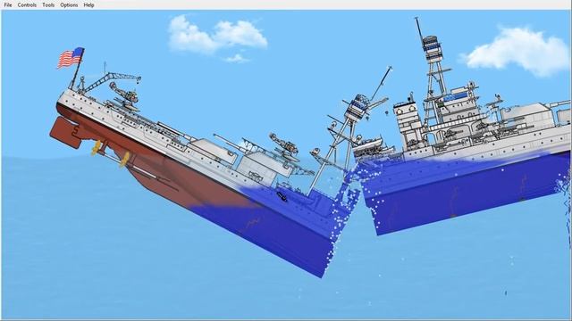 крушения морского судна Floating Sandbox