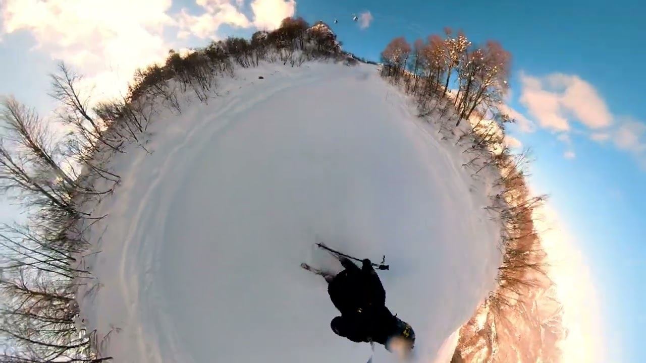 #ski Rosa Khutor 2023 / Insta360 One R 360 Lens /