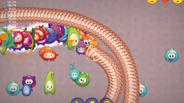 Worms zone. io / Saamp Wala game / SnakeGame /big kill Slither Worm / #102#taimoorgamer #shorts 🧟🪱🐍
