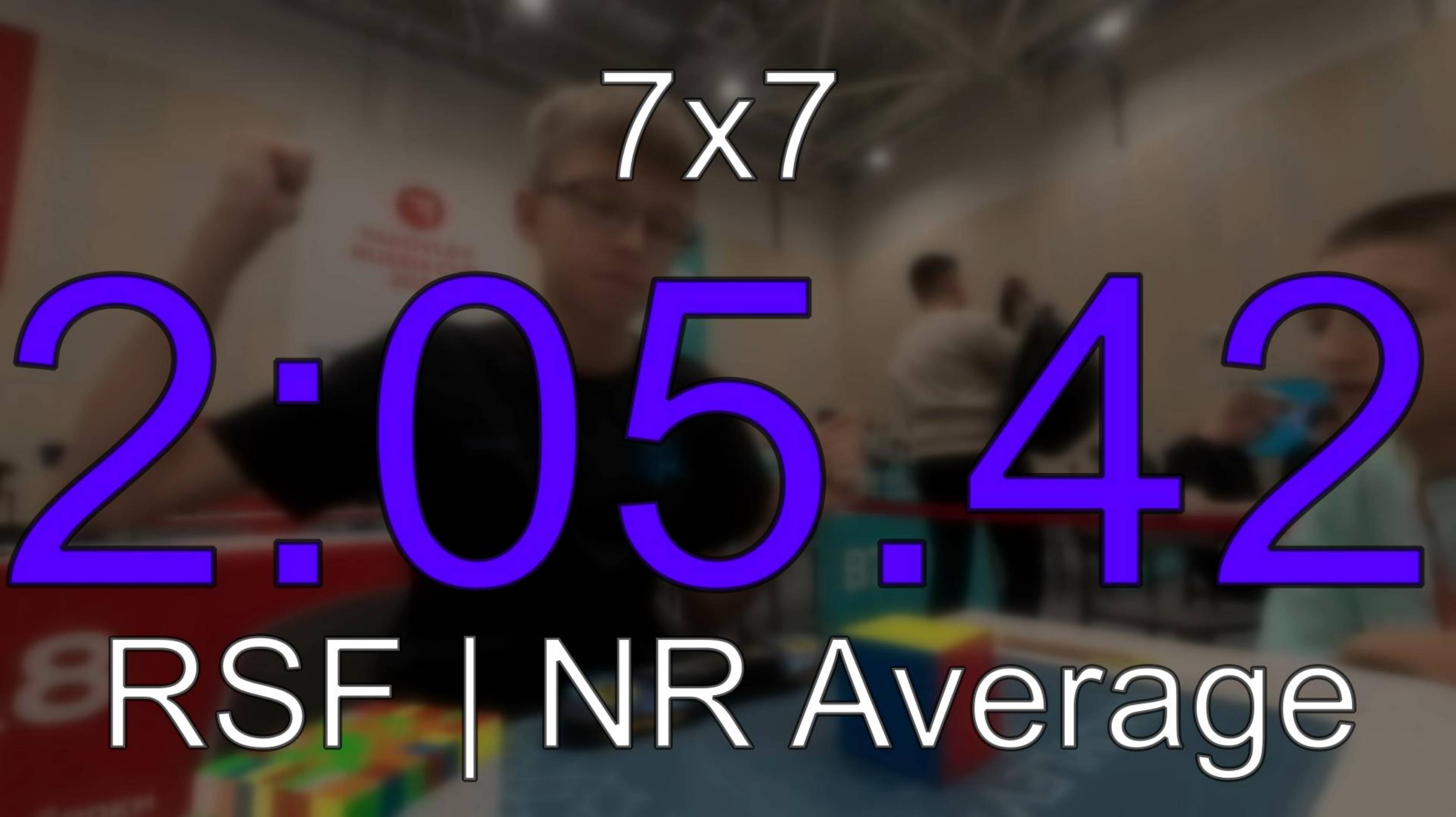 NR [2:05.42] RSF 7x7 Average // Yakovlev Russia Cup 2024
