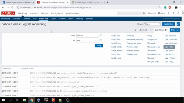 Zabbix Log File Monitoring