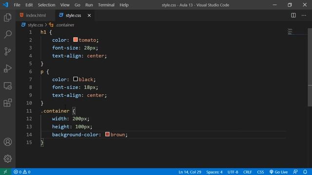 Frontend - Entendo o HTML com o CSS - 0413 -  Seletores CSS Seletores simples