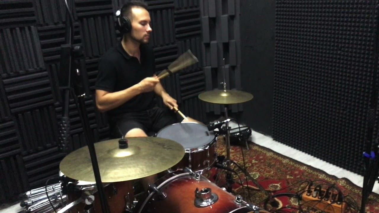 Малый барабан 14"х6,5". Красное дерево, сапеле.
