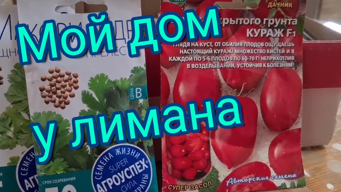 Мой дом у лимана. Александровка. Какие у нас семена? Как там Таня? Ейск. Купила новые шторы. Ремонт