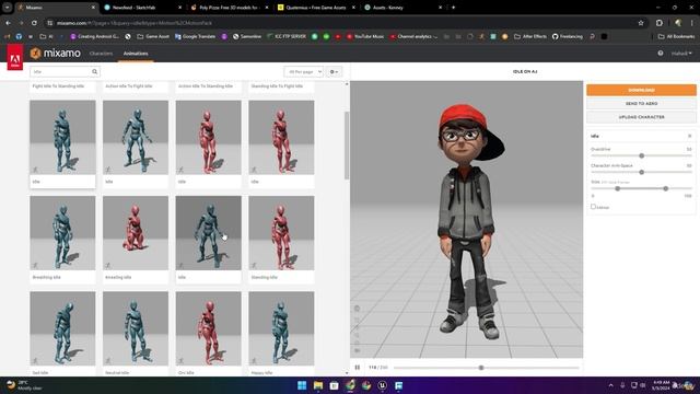 1.4. Import Third Person Characters with Animations