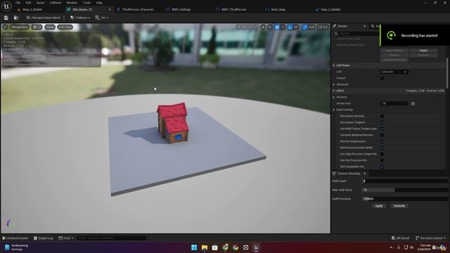 15.1. Setup LOD For House Model