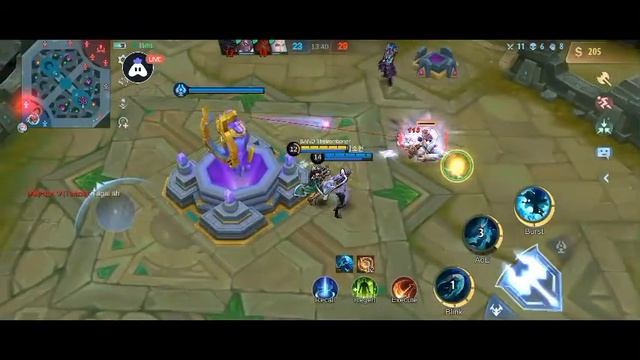 Mobile Legends : Symbiote Gaming | Playing Squad | Pa B*B*Han/ Melissa :)