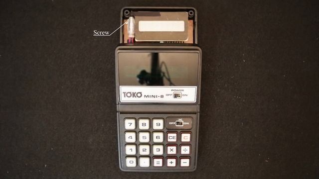 Broke-anic 1.7: Toko Mini-8 Electronic Calculator (1973)