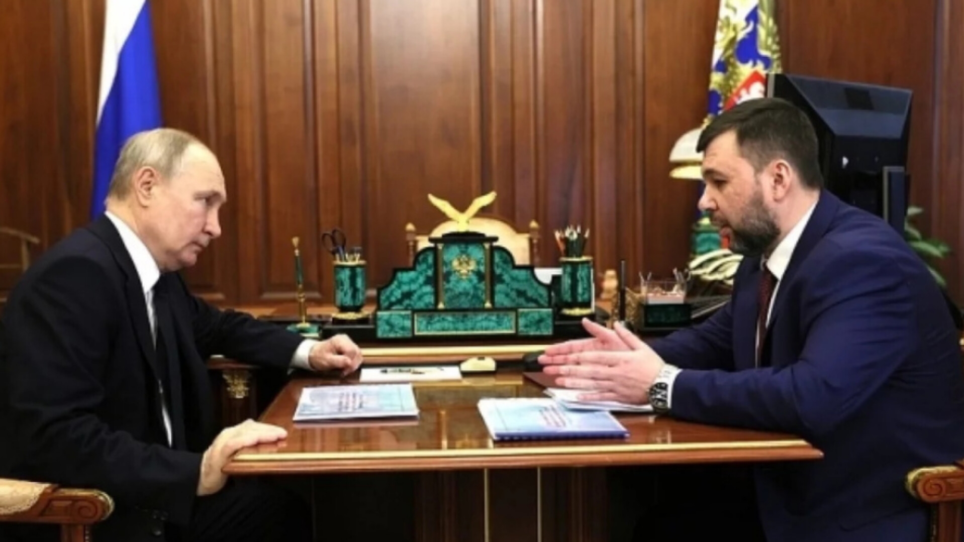 Пушилин у ПУТИНА