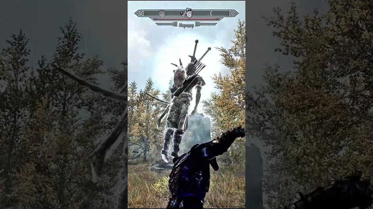 Skyrim, мод летающие клинки! #elderscrolls6 #games #skyrim #shorts #elderscrollsskyrim #elderscrolls