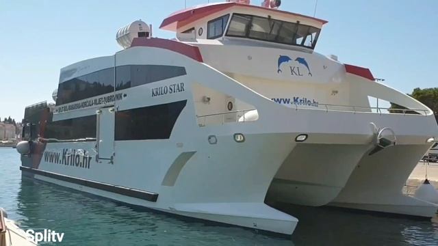 Split - Brač - Hvar - Korčula - Mljet - Dubrovnik dnevni katamaranski prijevoz nakon dvije godine