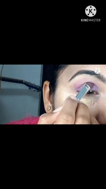 #shorts  Lilac purple smokey eyes for beginners