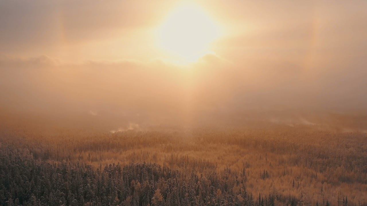 Winter Song / DJI Mavic 2 Pro / Irkutskaya