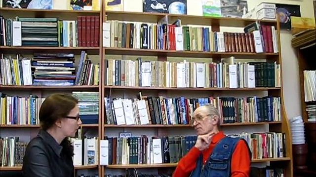 Встреча в библиотеке 5.02.2014 с Александром Матвеевичем Воробьевым
