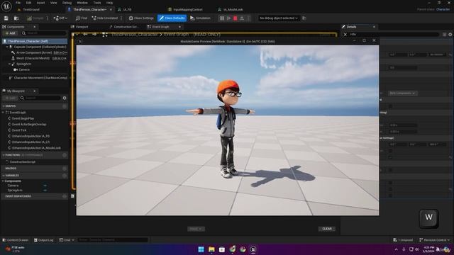 2.4. Fix Character Forward movement