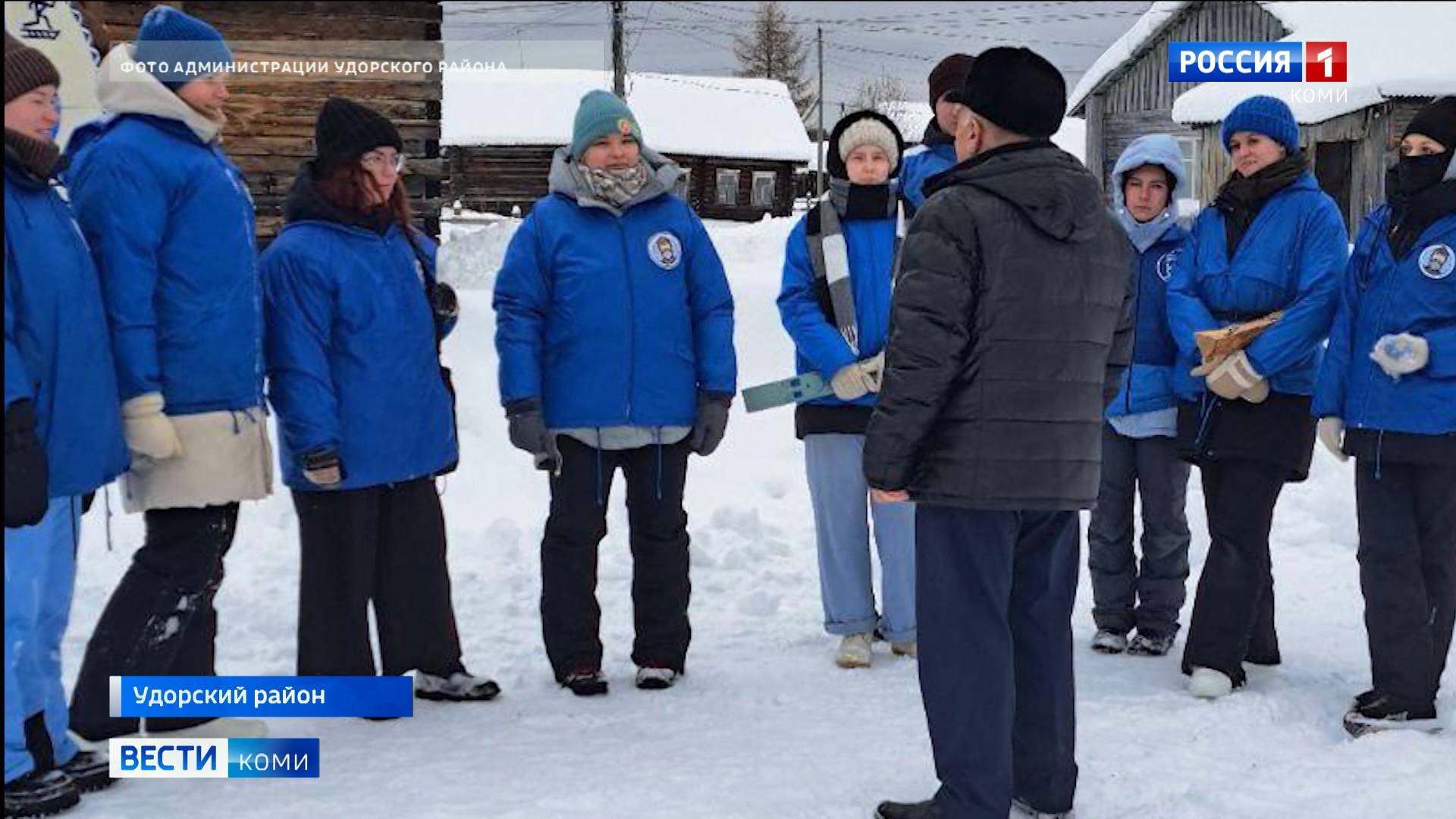 В Удорском районе высадился отряд волонтеров-студентов из средних и высших учебных заведений респуб