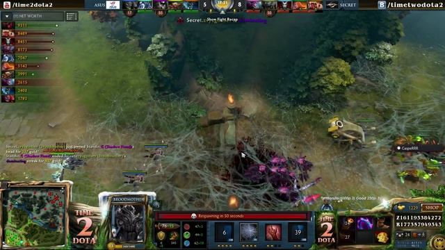 ASUS.Polar vs Team Secret #3 (bo5) (Ru) | The Summit 3 EU Final (01.04.2015)