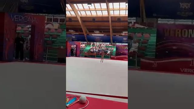 Художественная гимнастикpа БП Сафарова Афина VERONA CUP
