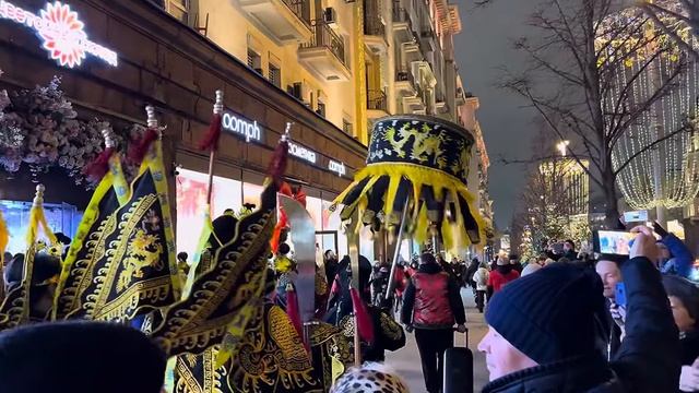 Москва Празднует Китайский Новый Год январь - февраль 2025