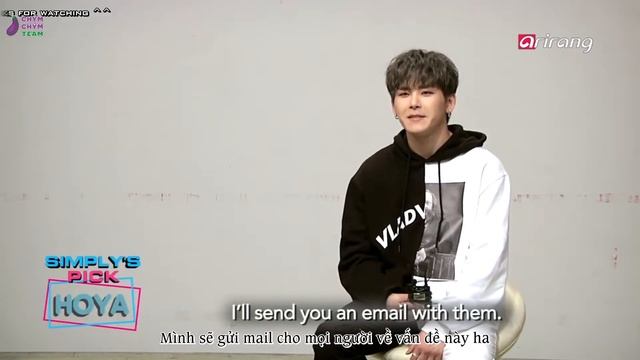 [HOYAVN][Vietsub][Simply K-Pop]180407  HOYA(호야)‘s Self-Introduction Ep.306