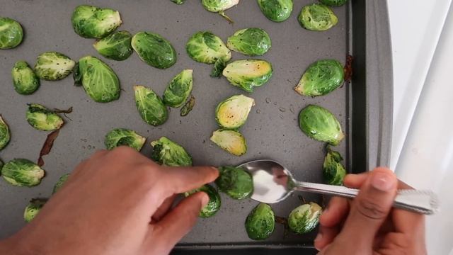 Vegan Teriyaki Chickpeas with Crispy Brussels Sprouts | EASY VEGAN MEAL!
