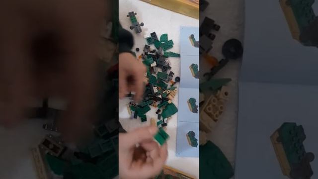 Лего динозавр часть 2