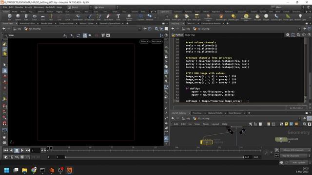 24. Управление стабильной диффузией с помощью Houdini, часть 2 img2img.