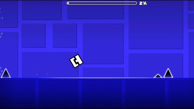 geometry dash, но с ограничением в кликах