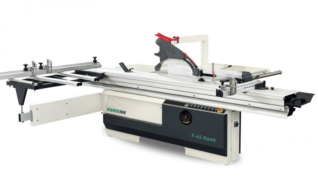 Самый тяжелый форматно-раскроечный станок в России с роликовой кареткой и наклоном HAMANN F-45 Hawk
