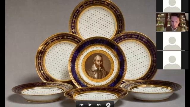 Les services d’époque Empire à Sèvres : dernières découvertes.