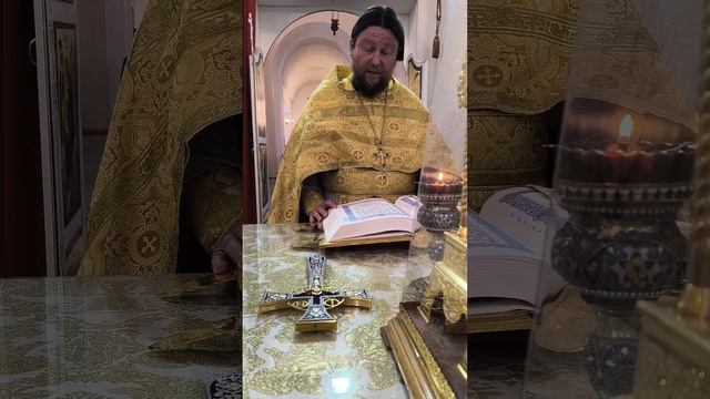 Евангельское чтение дня/ Мк.13,9-13/. Фрагмент Божественной литургии. Регент Дарья Фадеева.
