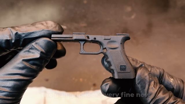 Old and rusty restorations - 002 - Mini Gun Restoration - Glock 17 Cal .11