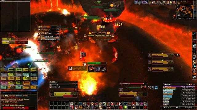 Litmus guild VS Lord Ryolith 25 HM. Fury warrior POV