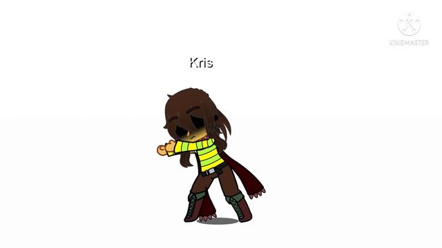 kris's reaction to most skeletons (exept papyrus) inspired by Punnz