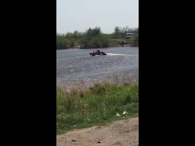 SHTURMAN JET PRO 330 и мотор SUZUKI DF 5