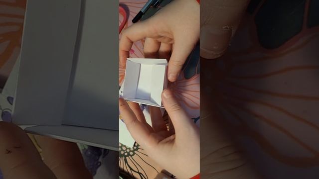 как сделать бумажную коробочку из под патчей?Делаем коробочку #тутор