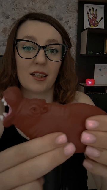 Асмр триггер Бегемотик антистресс 🦛 #антистресс #асмр