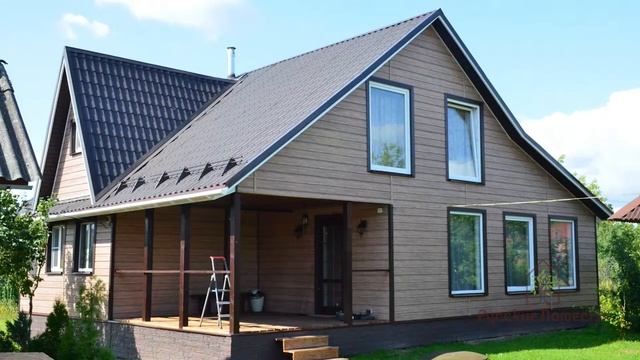 Утепление и отделка загородного дома. Отзыв о проделанной работе компании "Русские Поместья"