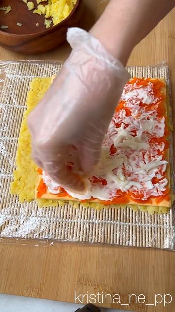 Закусочный ролл "Мимоза" 🥧