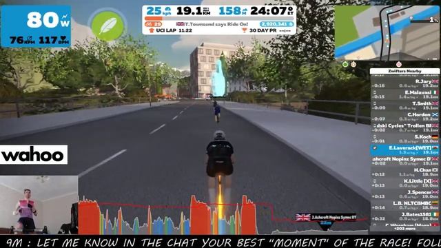 British Cycling Zwift Race Round 2!