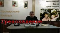 Грехопадение. Пастырские беседы. Протоиерей Борис Кривоногов 6 декабря 2020 год.