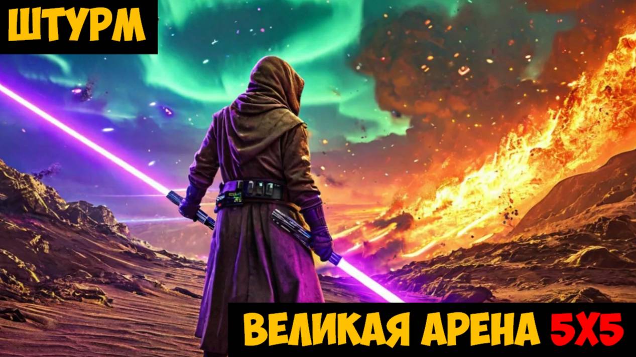 SWGOH ВЕЛИКАЯ АРЕНА 5х5 - Кайбер III (Сезон 62 / Этап 2 / Раунд 2)