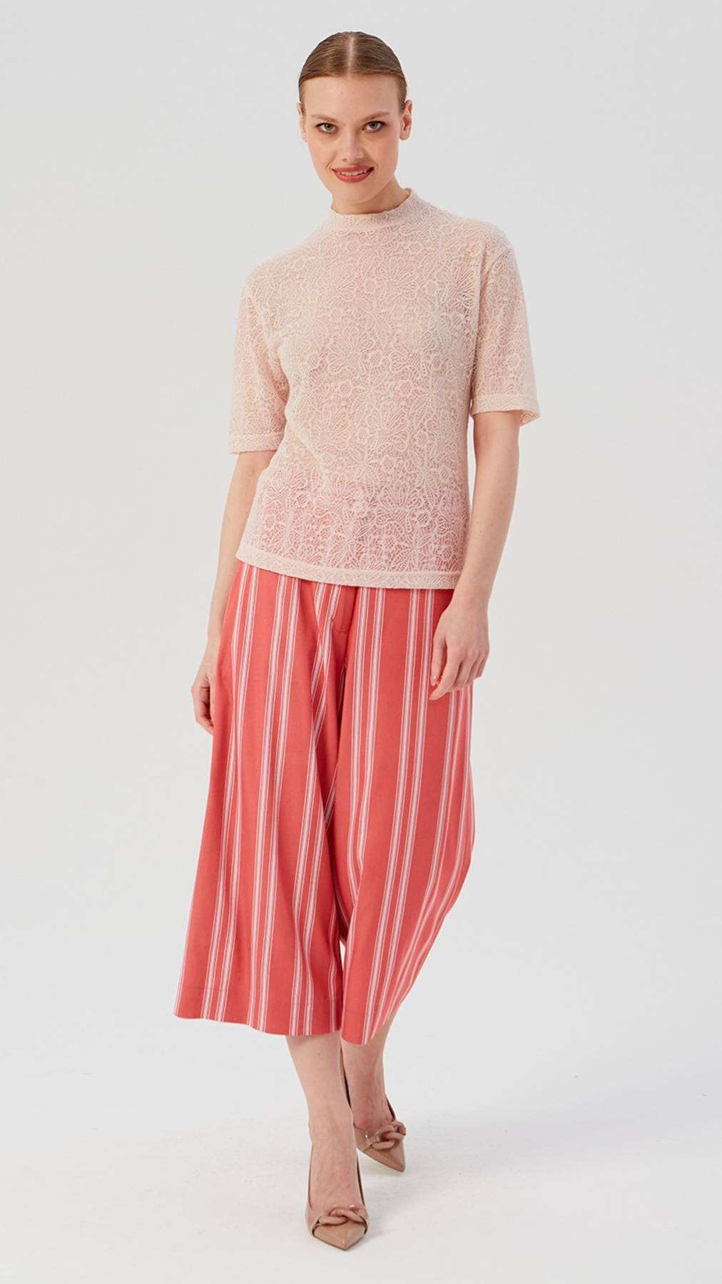 Кружевная водолазка LO розовая
Артикул: 1325110109